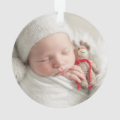 Première photo d'un renne de Noël pour bébé Keepsa (dos)