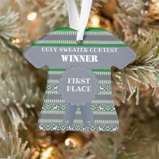 Première place vainqueur du concours de pull de No (Arbre)