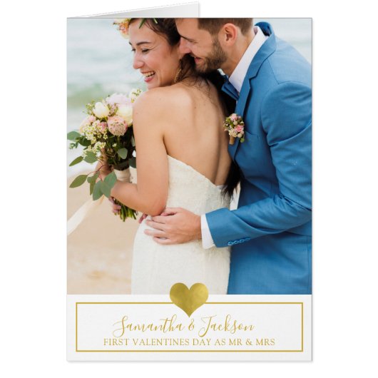 Première Saint Valentin Mariée 3 Photo (Devant)