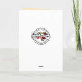Première Sainte Communion Catholic Roses Merci (Dos)