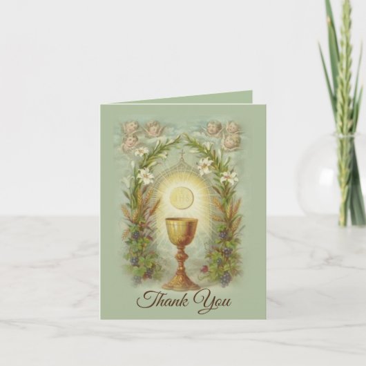 Première Sainte Communion Catholique Merci (Devant)