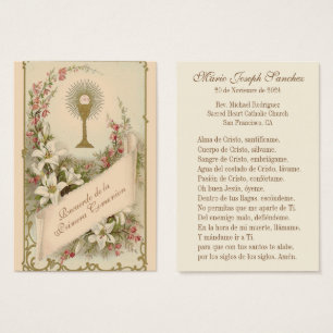 Première Sainte Communion d'Espagne Religieux Cath