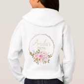 première sainte communion sweat - shirt à capuche (Dos)