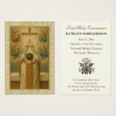 Première Sainte Communion traditionnelle IHS Anges (Devant & derrière)