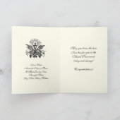 Première Sainte Communion Vierge Marie Carte Eucha (Intérieur)