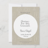 Première sainte invitation (Devant)