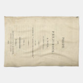 Première serviette de cuisine de page de fierté et (Horizontal)