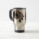 Première tasse de café d'art de faune de tasse de (Devant gauche)