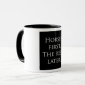 Première tasse de chevaux (Devant gauche)