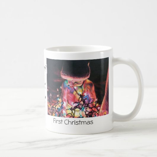 Première tasse de Noël avec la copie originale (Droite)