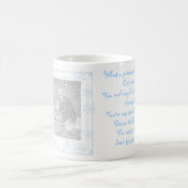 Première tasse de Noël du bébé fait sur commande (Centre)