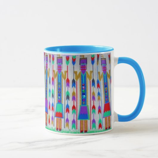 Première tasse de poupées de Kachina de maïs (Droite)