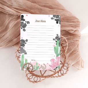 Premières Cartes de Rodeo Boho Wild West Time Caps