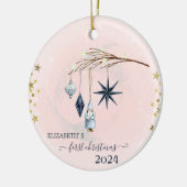 Premières décorations de Noël pour les vacances (Gauche)