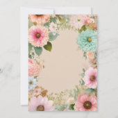 "Premières impressions : Invitations de mariage él (Dos)