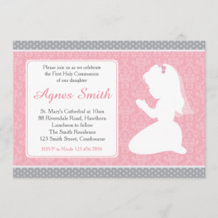 Premières invitation de communion/d'abord