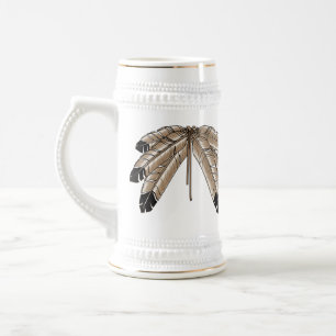 Premières nations Bière Mug Faune Art Stein Mug