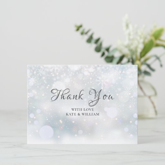 Premiers flocons de neige Merci (Debout devant)