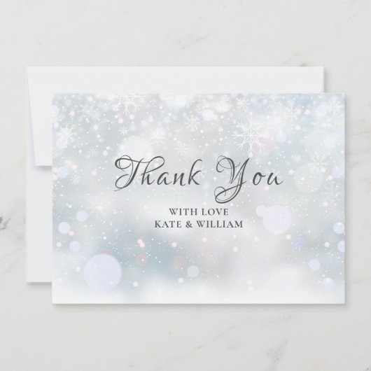 Premiers flocons de neige Merci (Devant)