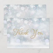 Premiers flocons de neige Merci (Devant / Derrière)