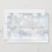 Premiers flocons de neige Merci (Dos)