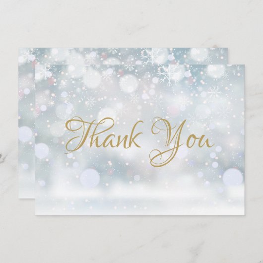 Premiers flocons Merci (Devant / Derrière)