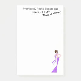 Premiers, foto's en evenementen! DIVA Post-it® Notes