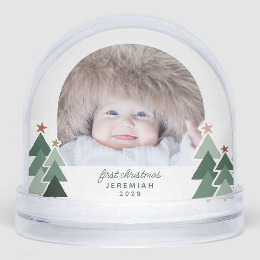 Premiers Noël Arbres rustiques 2 Photos (Avant)