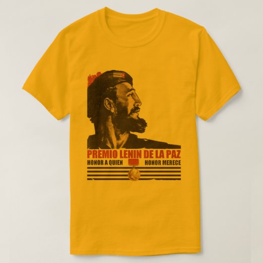 PREMIO LENIN DE LA PAZ T-SHIRT (Design voorkant)