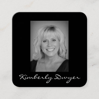 Premium - 2,5 x 2,5-foto-VISITEKAARTJE Vierkante Visitekaartje
