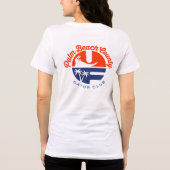 Premium 2-SIDED women's FLORIDA & LOGO t-shirt (Achterkant)
