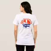 Premium 2-SIDED women's FLORIDA & LOGO t-shirt (Achterkant volledig)