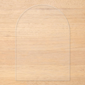 Premium Arch Clear Acryl Huwelijksuitnodiging Uitnodigingen