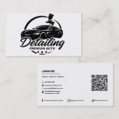 Premium Auto Detailing Car Body Shop Modern Visitekaartje (Voorkant / Achterkant)