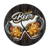 Premium bier snijplank (Voorkant)