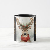 premium black gold happy new year coffee mug (Centre)