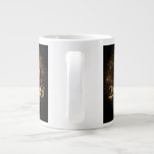 premium black gold happy new year Specialty mug (Dos)