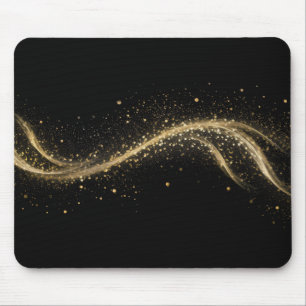 Premium Black Gold Tech Stijl Muismat