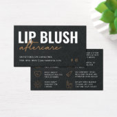 Premium Black Moderne Lip Blush Tattoo Aftercare (Bureau)
