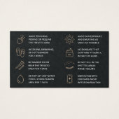 Premium Black Ombre Powder Brosses Conseils de soi (Dos)