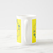 "Premium Bone China Mugs - Boisson Élégante et dur (Dos)
