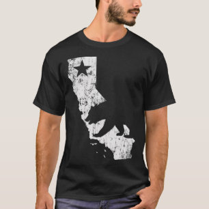 PREMIUM Californië Republiek Cali Life Lov T-shirt