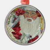 Premium Classic Santa Ornament - Twee keer control (Voorkant)