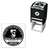 Premium Cut & Shave | kapperszaak op maat Zelfinktende Stempel (In situ)