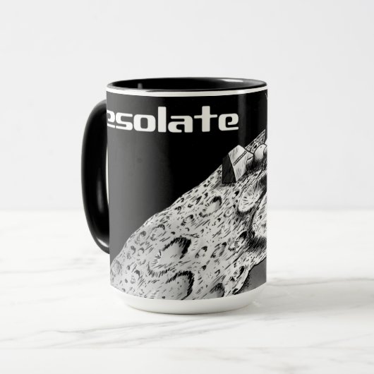 Premium Desolate Coffee-Mok Mok (Voorkant links)