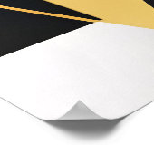 Premium Diagonal Geometry Poster (Hoek)
