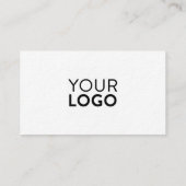 Premium-dik Visitekaartje (Achterkant)