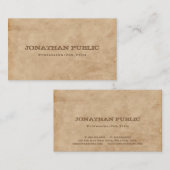 Premium Dikke Luxe Creatief Stijlvol Visitekaartje (Voorkant / Achterkant)