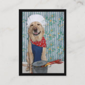 Premium Dog Food Visitekaartje (Achterkant)