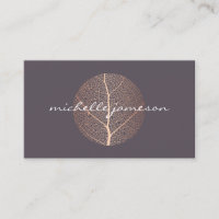 Premium Elegant Roos Gold Leaf Logo